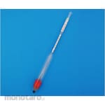 ANDO KEIKI SEISAKUSHO Milk preparation meter with red liquid thermometer, 15-40°C, red liquid temperature 0-40°C