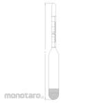 Ludwig Schneider Hydrometer Plastic Baumé Scale (Hidrometer)