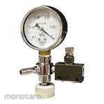 AS ONE Pressure Reducing Valve dengan Vacuum Gauge