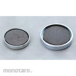 Niroku Seisakusho Ferrite Cap Magnet, Round, CE Series