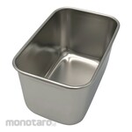 AS ONE Set Baki Stainless Steel Tipe Tinggi