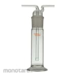 IWAKI Glass Ware Gas Washing Bottle With Glass Stopper