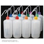 Yasumoto Kasei NT Wash Bottle Color Cap Narrow Mouth 1L