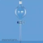 BOROSIL Funnels Separating Globe Shape with Stopcock and Interchangeable Stopper