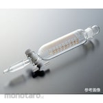 Cosmo Speed Dripping funnel PTFE αΩβ with cock / with scale transparent mating