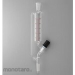 AS ONE Separating funnel balanced type, needle valve, with scale SFV series