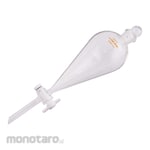 AS ONE Skibb Type Separatory Funnel With PTFE Plug
