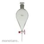 IWAKI Glass Ware Conical Shape With Teflon Stopcock And Glass Stopper Separating Funnel