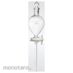 SANSYO Separation funnel sphere type transparent sliding ball stopper PTFE cock