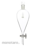 SIBATA SCIENTIFIC TECHNOLOGY Separation funnel skive type with PTFE cock