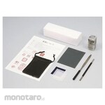 Artec [School teaching materials and educational toys] Cryolite engraved box (with stamp and file)