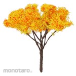 Artec [School teaching materials and educational toys] Diorama model autumn trees 1/100 set of 10