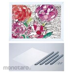 Artec [School teaching materials and educational toys] For plastic frame 8 cut (with transparent plate)