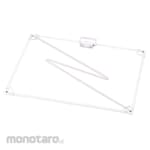 Artec [School teaching materials and educational toys] White drawing board with new frame (white board)