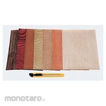 Artec [School teaching materials and educational toys] Wood sheet 7 color set (with cutter)