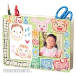 Artec [School teaching materials and educational toys] Wooden accessory case with 2 pockets