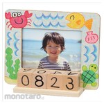 Artec [School teaching materials and educational toys] Wooden perpetual calendar photo frame