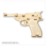 Artec [School teaching materials and educational toys] wooden single shot rubber band gun