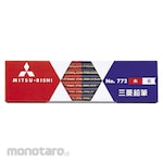 Mitsubishi Pencil (Uni-Ball) Red-Blue 5: 5 Hexagonal Pencil Individual Sale