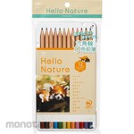 Tombow Pencil Hello Nature 12-color canned colored pencils