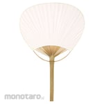 Artec [School teaching materials and educational toys] Fan white (made of bamboo)
