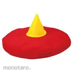 Artec [School teaching materials and educational toys] Felt Oni Hat, Red x Yellow