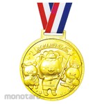 Artec [School teaching materials and educational toys] Gold 3D Super Big Medal Friends