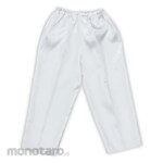 Artec [School teaching materials and educational toys] Soft satin trousers tapered J white