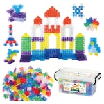 Artec [School teaching materials and educational toys] Artec Blocks Nanairo Clear