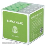 Artec [School teaching materials and educational toys] BLOCKHEAD LIMEGREEN