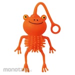 Artec [School teaching materials and educational toys] Squishy Frog Yo-Yo Orange