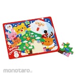 Artec [School teaching materials and educational toys] Wooden Christmas jigsaw puzzle Christmas tree