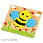 Artec [School teaching materials and educational toys] wooden puzzle honeybee