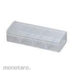 AS ONE Styrene Split Case Bentuk Square