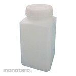 ESCO 70X70X153mm/0.50Lsquare Wide Mouth Plastic Container 10 Piece