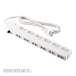 AS ONE Multi plug Cord:2m