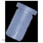 AS ONE PP bulkhead coupling M12 male to 1/4 UNF female, pack of 10