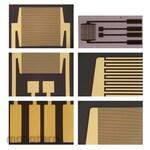 KENIS Comb electrode (gold-deposited glass)