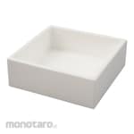 AS ONE Alumina 95 Crucible Square