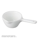 AS ONE Porcelain crucible with handle