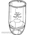 PYREX Crucible Gooch High Form with Fritted Disc (Cawan Saring)