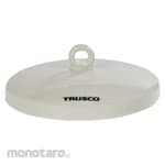 TRUSCO Porcelain C-shaped crucible with lid 40ml Standard C2