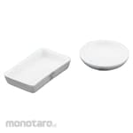 Tokyo Glass Kikai (TGK) Round Ashtray for Ash Measurement