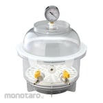 AS ONE Molding Vacuum Desiccator dengan Gauge