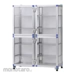 AS ONE Stainless Steel Base-Isolated Desiccator