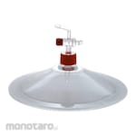 NORMAX Glass Ware For Desiccator LID With Stopcock