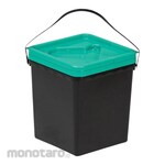 AS ONE Sunpale K #16A Lid EPDM Black (Penutup Wadah)