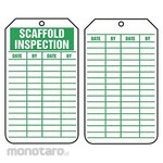 ACCUFORM Scaffold Inspection Label & Tag