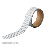 AS ONE Heat Resistant Serial Number Label