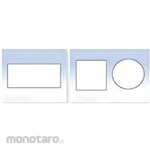 AS ONE Quartz cover glass square 3492 series